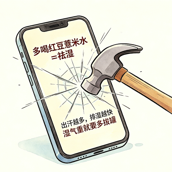 多喝紅豆薏米水＝祛濕？中醫告訴你真相，別再亂祛濕了！