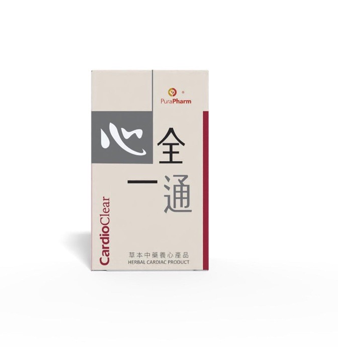 心全一通® 草本中藥養心產品 72粒